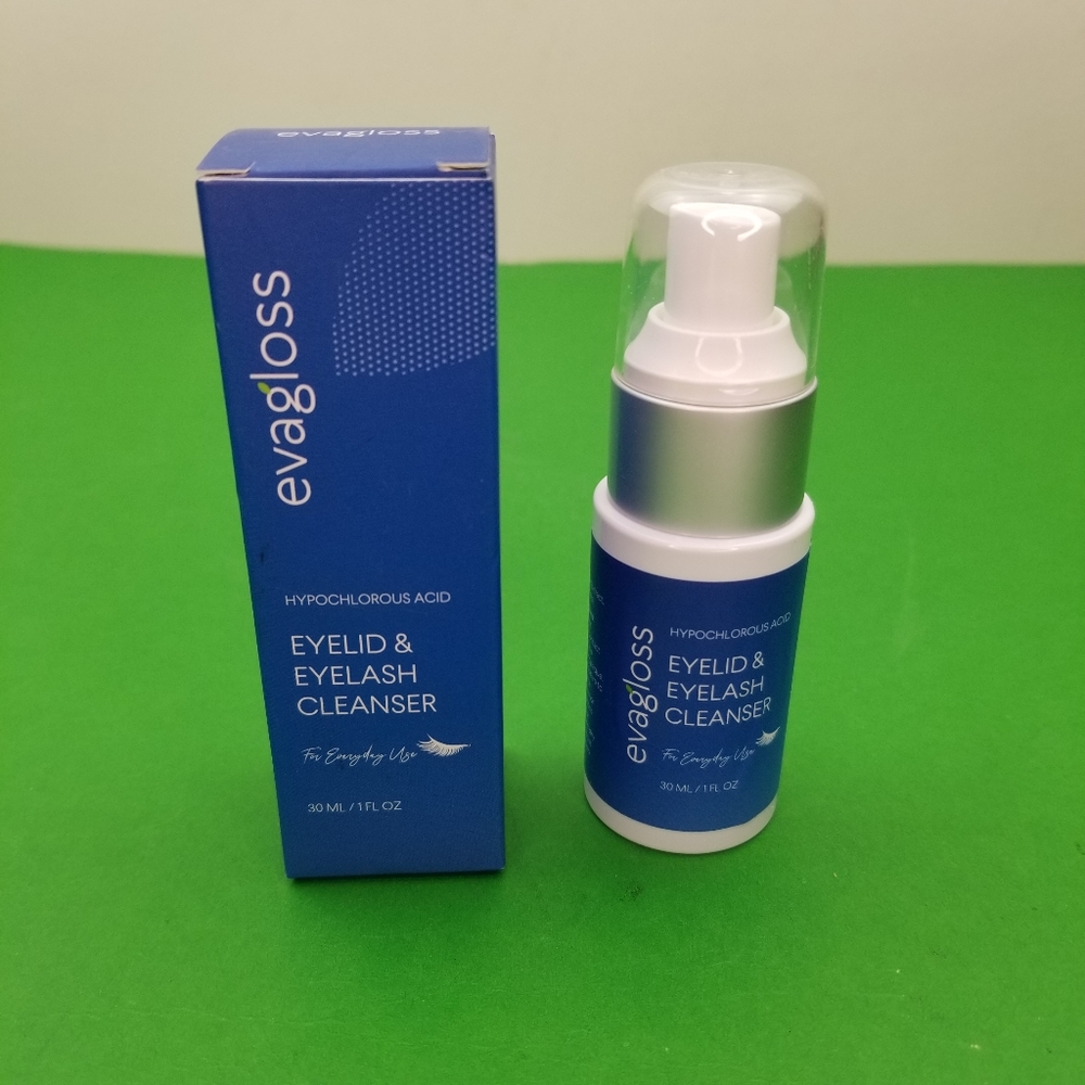 Evagloss Eyelid & Eyelash Cleanser Dry Eyes Irrita